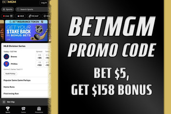 BetMGM Promo Code MHSXLM: Bet $5, Get $158 Bonus for NBA, SF-KC