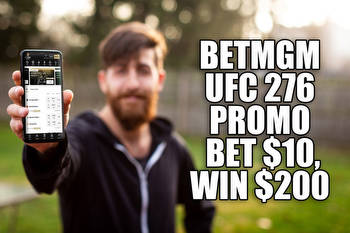 BetMGM UFC 276 Promo: Bet $10, Win $200 When Adesanya Connects with Punch