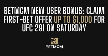 BetMGM UFC promo: Get $1,000 bonus for UFC 291 odds
