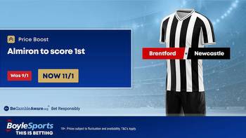 Betting odds for Brentford