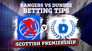 Betting tips for Rangers vs Dundee PLUS Scottish Premiership preview, odds and free bets