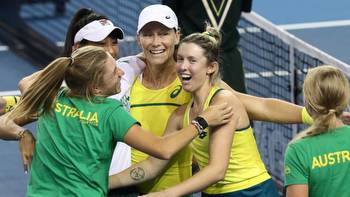 Billie Jean King Cup: Australia within touching distance of breaking 48-year tennis drought after Storm Sanders heroics