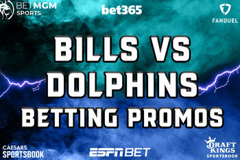 Bills-Dolphins Betting Promos: Snag $4K+ Bonuses From ESPN BET, More