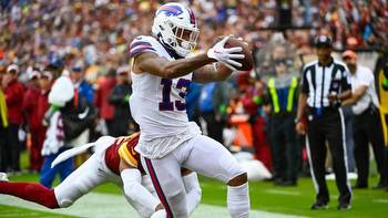 Bills vs. Giants props, odds, best bets, AI predictions, SNF picks: Gabe Davis over 43.5 receiving yards