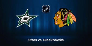 Blackhawks vs. Stars: Odds, total, moneyline