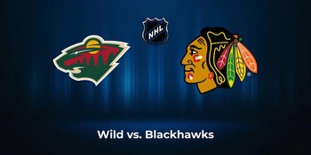 Blackhawks vs. Wild: Odds, total, moneyline