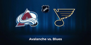 Blues vs. Avalanche: Odds, total, moneyline