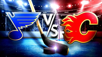 Blues vs. Flames prediction, odds, pick, how to watch