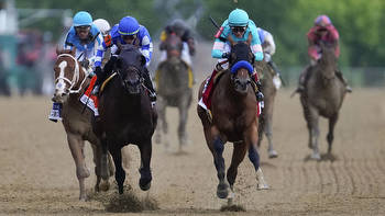 Bob Baffert-trained National Treasure wins the Preakness