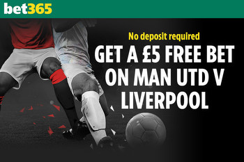 bonus: Get a £5 FREE BET on tonight's Premier League clash with Bet365