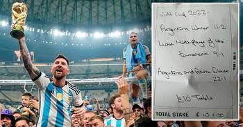 Bookie refuses to pay furious punter £15,000 World Cup bet and offers him £660 instead