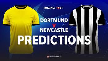 Borussia Dortmund v Newcastle Champions League predictions, betting odds & tips