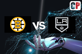 Boston Bruins at Los Angeles Kings AI NHL Prediction 102123