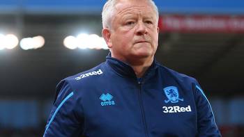 Bournemouth manager odds: Chris Wilder odds-on to leave Middlesbrough for Cherries