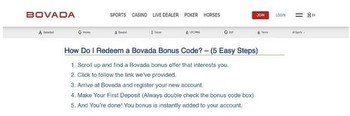 Bovada Bonus Code That You Can Use Right Now and Get the Best Promotions