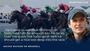 Bradsell ready for Nunthorpe test at York's Sky Bet Ebor Festival