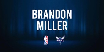 Brandon Miller NBA Preview vs. the Pacers