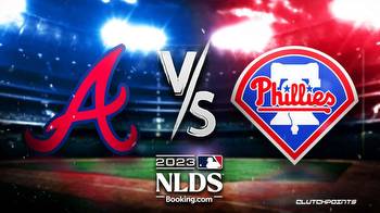 Braves-Phillies prediction, odds, pick, how to watch