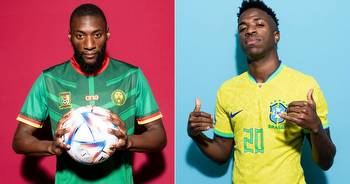 Brazil vs Cameroon World Cup time, live stream, TV channel, lineups, odds for FIFA Qatar 2022 clash