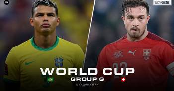 Brazil vs Switzerland World Cup time, live stream, TV channel, lineups, odds for FIFA Qatar 2022 match