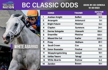 Breeders’ Cup Classic fair odds: White Abarrio is still the one
