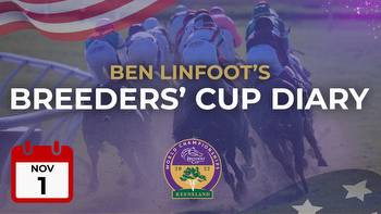 Breeders' Cup Diary: Countdown to the action in Keeneland