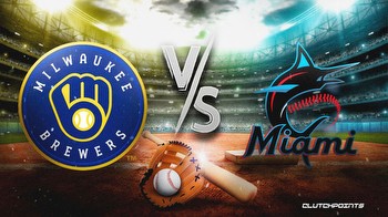Brewers-Marlins prediction, odds, pick, how to watch