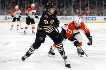 Bruins rookie Matthew Poitras continues to make case for NHL reps