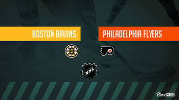 Bruins Vs Flyers NHL Betting Odds Picks & Tips