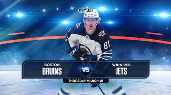 Bruins vs Jets Prediction, Stream, Odds and Picks Mar 16
