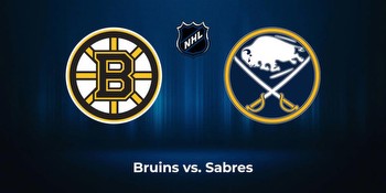 Bruins vs. Sabres: Odds, total, moneyline