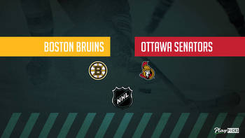 Bruins Vs Senators NHL Betting Odds Picks & Tips