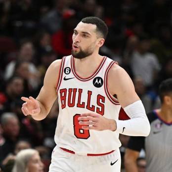Bulls guard Zach LaVine frustrated with lack of foul calls