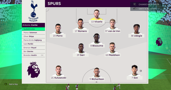 Burnley vs Tottenham simulated to get a score prediction for Premier League clash