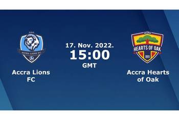 Accra Lions vs Hearts of Oak Prediction, Head-To-Head, Lineup, Betting Tips, Where To Watch Live Today Ghanaian Premier League 2022 Match Details