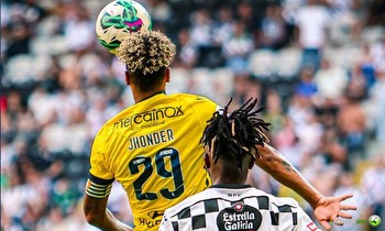 Cádiz del club Famalicao marcó su tercer gol en Portugal