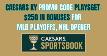 Caesars KY promo code PLAYSGET: Earn $250 for MLB, NHL
