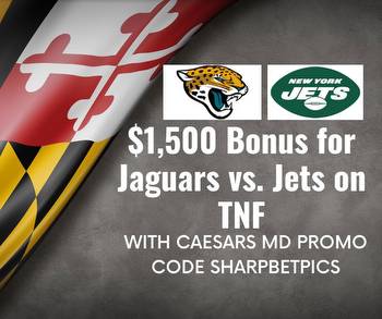 Caesars Maryland Promo Code: $1,500 Bonus for Jaguars vs. Jets