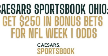 Caesars Ohio promo code PLAYSGET: $250 bonus for NFL Week 1