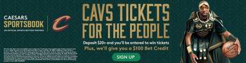 Caesars Ohio Promo Code: Win Cavs Tickets & receive a $100 bet credit!