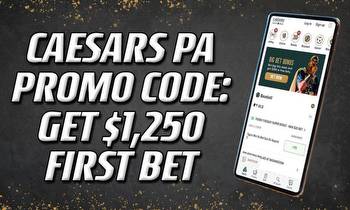 Caesars PA Promo Code: NFL Week 2 Is Here, Get $1,250 First Bet
