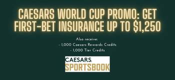 Caesars promo code: Bet up to $1,250 risk-free on 2022 World Cup matches