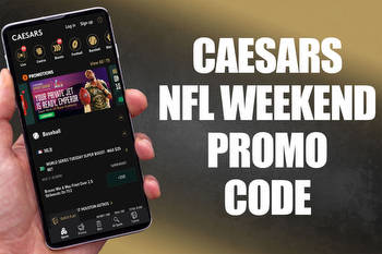 Caesars promo code for NFL Divisional Playoffs: $1,500 on Caesars this weekend