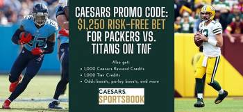 Caesars promo code for TNF: $1,250 risk-free bet for Titans vs. Packers