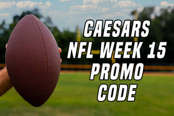 Caesars promo code gears up for NBA, NFL Week 15 with huge first bet bonus