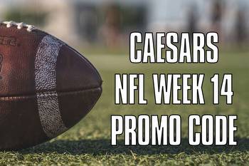 Caesars promo code: NFL Week 14 offer, Ohio pre-registration