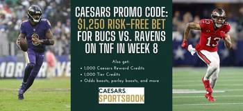 Caesars promo code TNF: Bet $1,250 risk-free on Buccaneers vs. Ravens