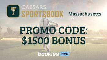 Caesars Sportsbook Massachusetts Promo Code BOOKIES1BET: Masters $1500 Bonus