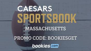 Caesars Sportsbook Massachusetts Promo Code BOOKIESGET: Limited Time Bet $50 Get $250 In Bonus Bets