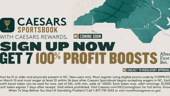 Caesars Sportsbook North Carolina Promo Code SBWIREDBL
